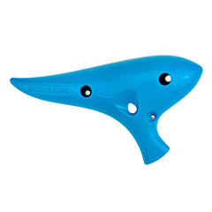 12-Hole Plastic Ocarina, Alto C, A4-F6 Range (Zelda Blue)